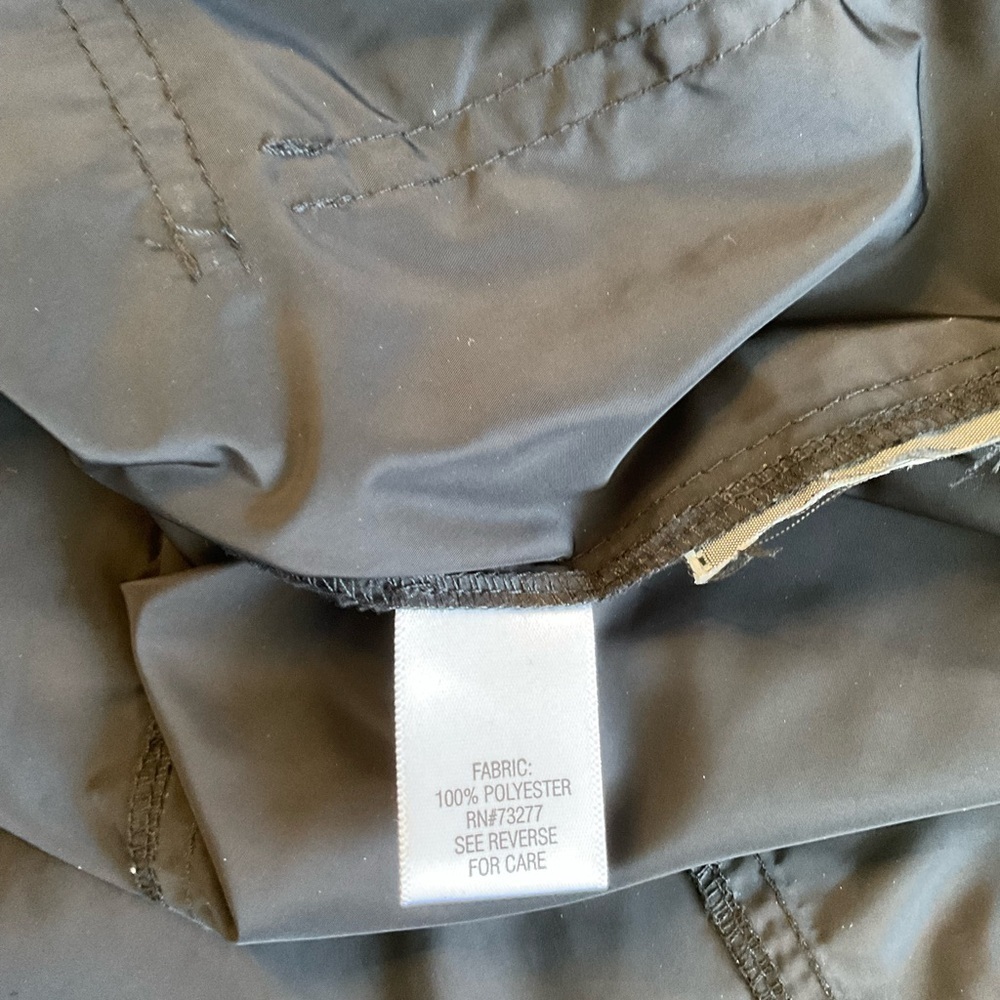 Dana Buchman Black Utility Jacket with Tailored Fit and Silver Hardware - Picture 4 of 4